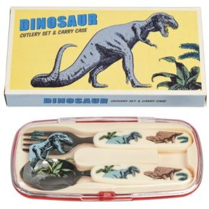 dinosaur kids cutlery set