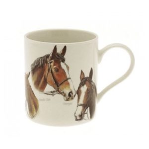 horse china mug