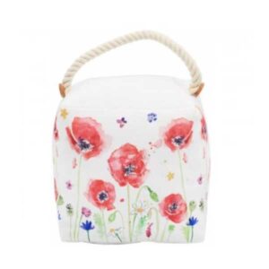 poppy field doorstop
