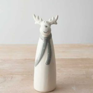 grey scarf reindeer