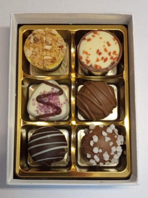 Felicity James 6 Piece Chocolate Box