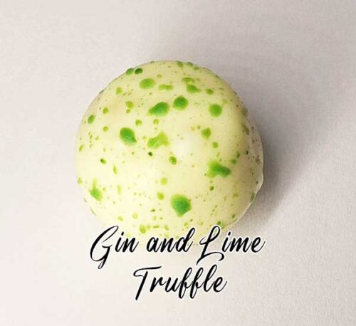 Gin and Lime Truffle