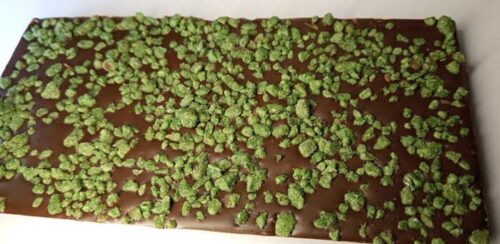 Dark Mint Chocolate Bar full