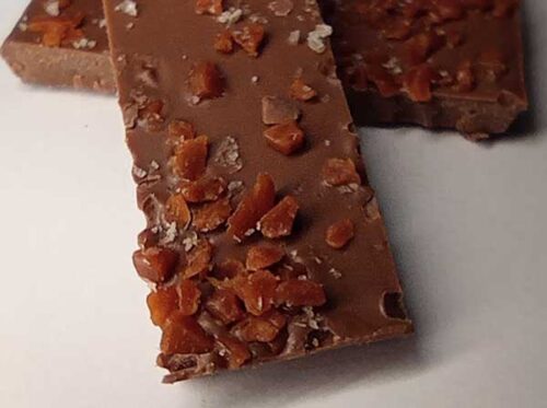 Felicity James Luxury Salted Caramel Chocolate Bar - Image 4