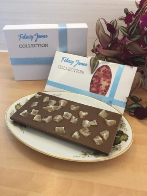 Luxury Chocolate and Ginger Chocolate Bar