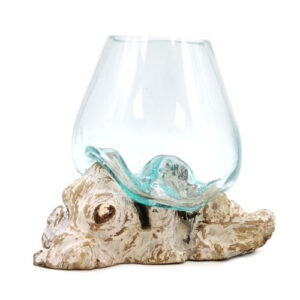 Molten Bowl Whitewash Large