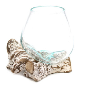 Molten Bowl Whitewash Small