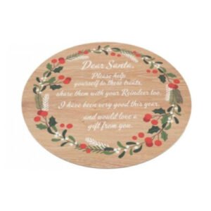 Santa Treat Plate