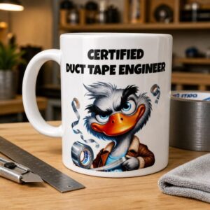 Fathers Day Mug - Duct Tape Engineer